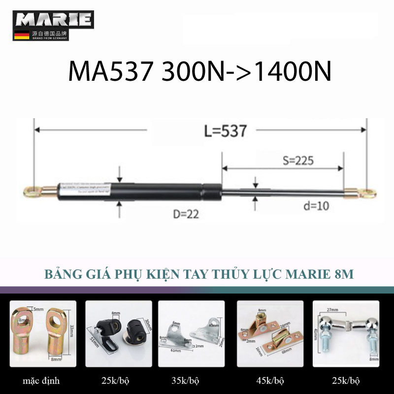 tay thủy lực giảm chấn tại đà nẵng