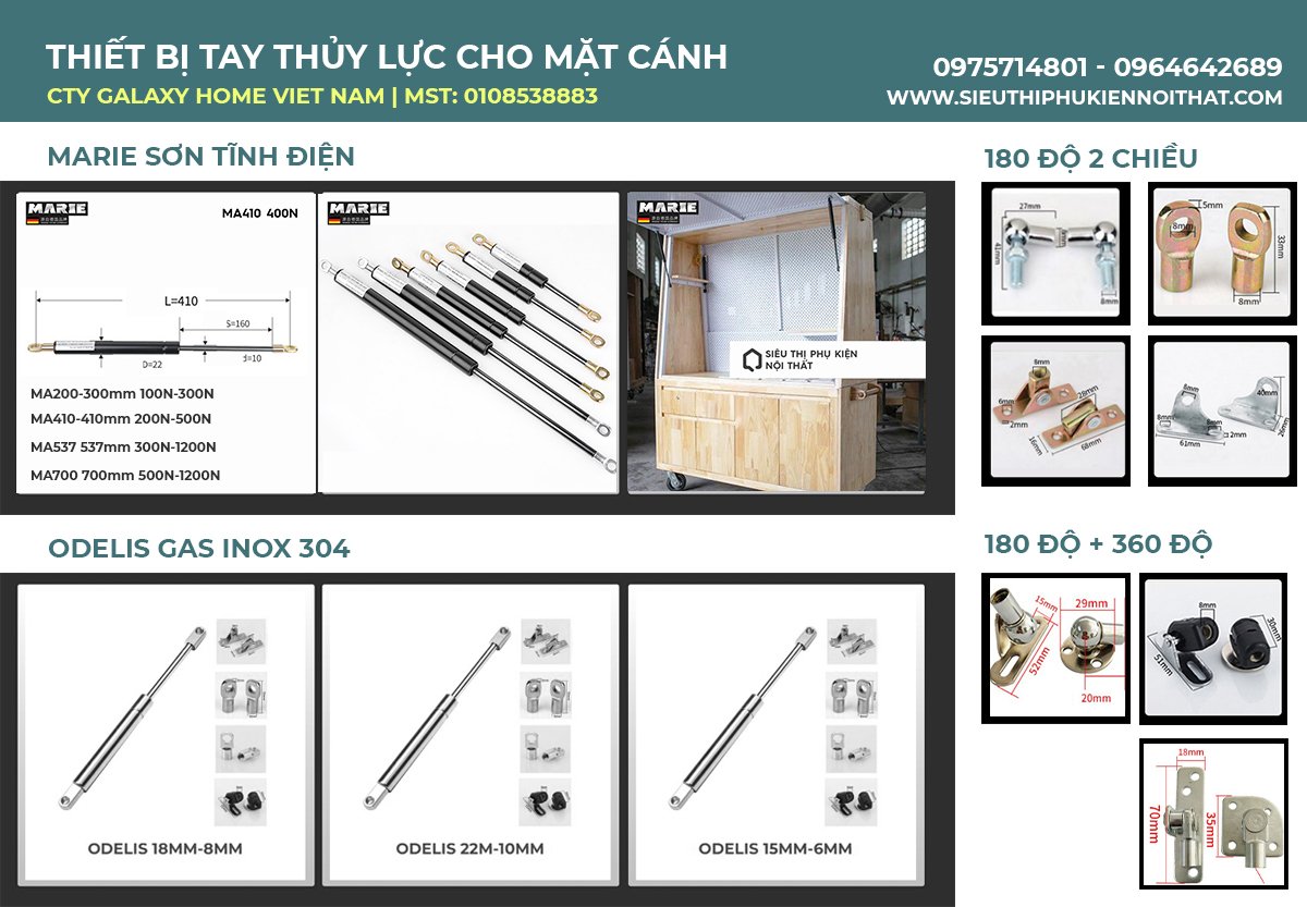 Tay thủy lực giảm chấn tại Thủ Đức